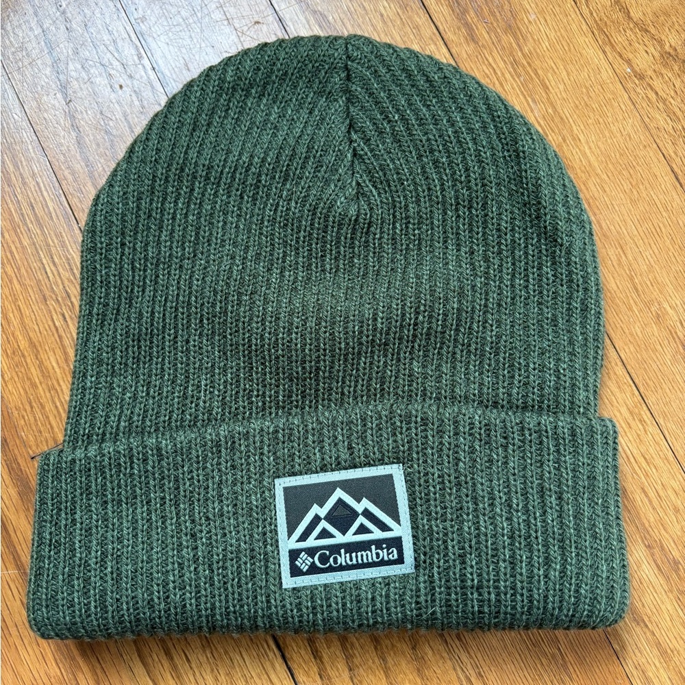 Columbia Men's Green Beanie